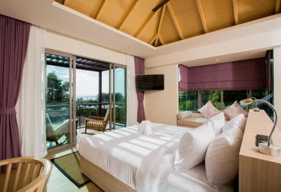 Chambre Deluxe Double ou Lits Jumeaux avec Vue sur le Jardin — Mandarava Resort and Spa, Karon Beach