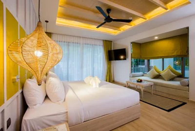 Chambre Sea Fan Deluxe Double ou Lits Jumeaux — Mandarava Resort and Spa, Karon Beach